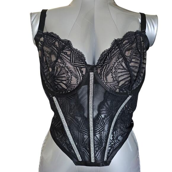 NWT  TORRID Black Cutout Backless Body- Size XXL , Made in USA New with tags - Picture 2 of 7